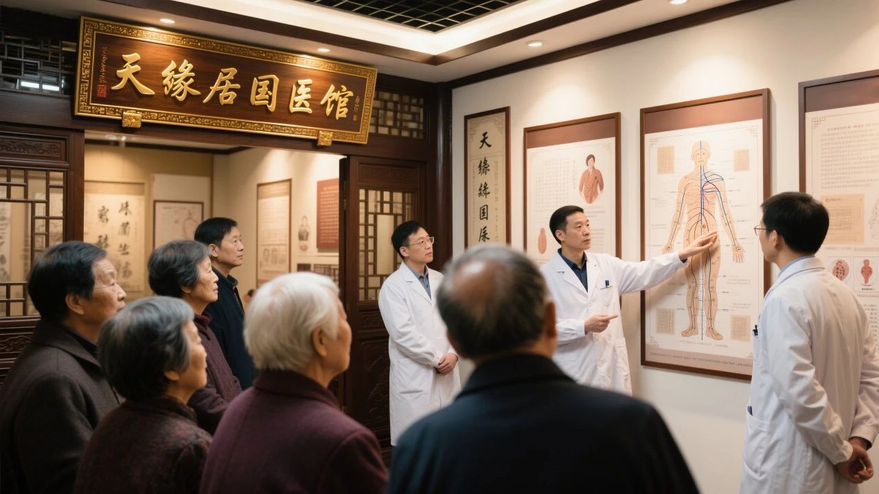 熱烈慶賀天緣居國醫(yī)館盛大啟幕，以中醫(yī)智慧助力大健康產(chǎn)業(yè)新發(fā)展